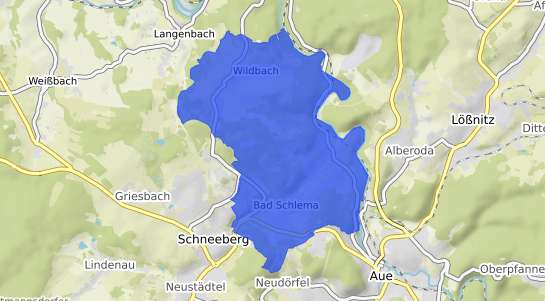 Bodenrichtwertkarte Bad Schlema